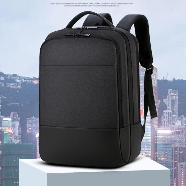 Fashion Unisex Waterproof Oxford Casual Zipper Smart Backpack For Laptop Usb Charging Backpack