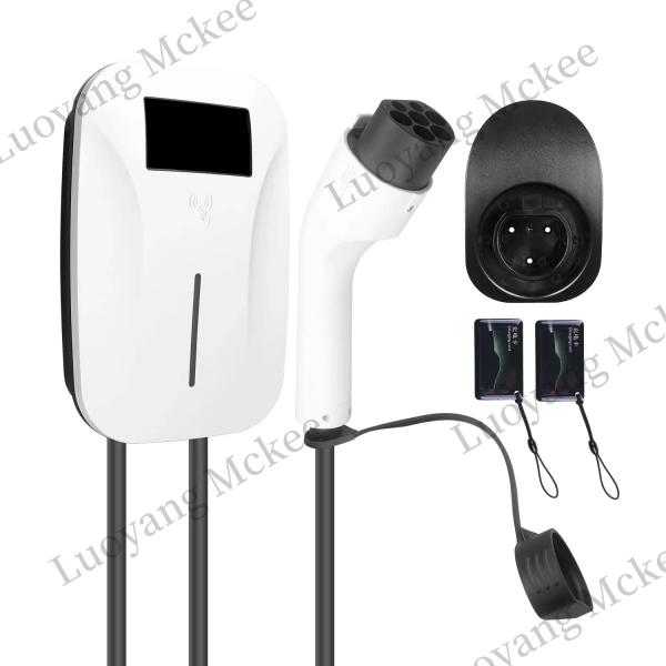 New Arrival OCPP APP Control Passed CE Certificate 230V/380V 32A 7KW 11KW 22KW Type 2 AC EV Charger With DLB Function
