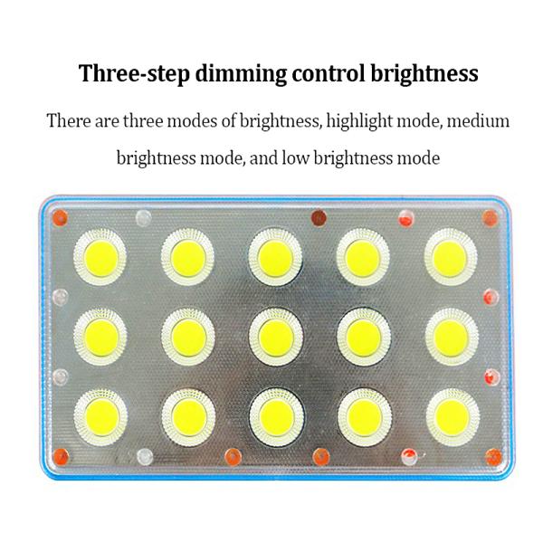 Night Fishing 100w Solar Emergency Lamp IP65 With Usb Charging