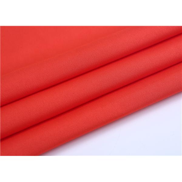 Cotton Feel 100% Polyester Water Resistant Cloth PU Coating Jacket Windbreaker Fabric