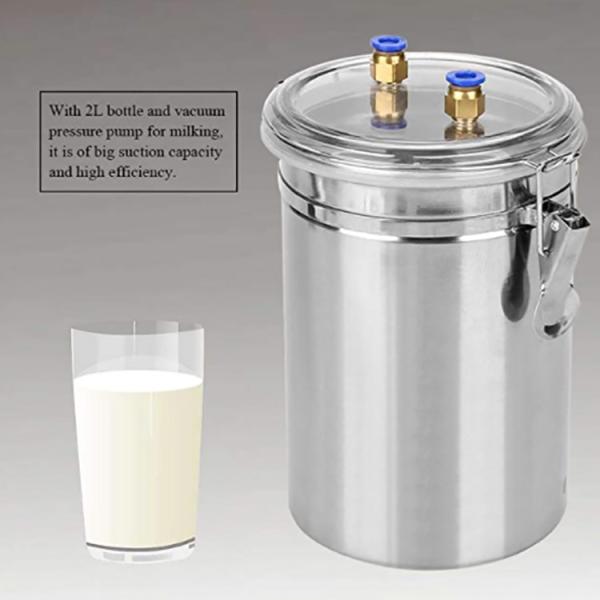 5 Cows/h Electric Cow Milking Machine Stainless Steel Advanced Technology