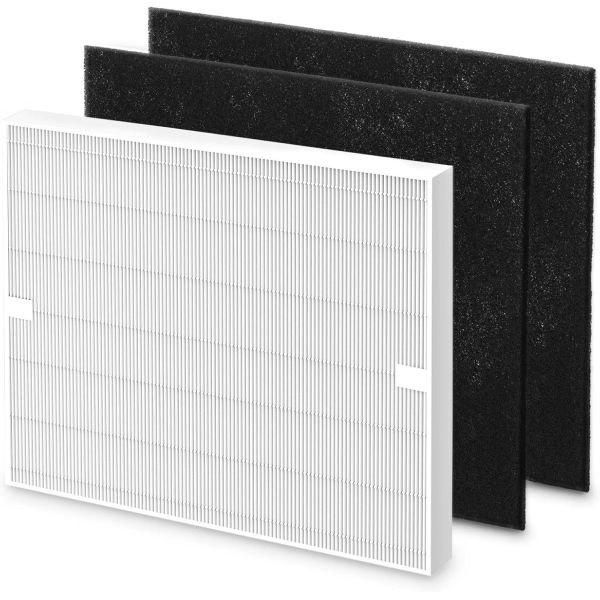 True HEPA and Activated Carbon Air Purifier Filter with Customizable Size for Smoke Dust and Odor Elimination