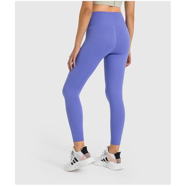 Simple Breathable Cloud Sense Yoga Pants Capri Tight Slim Casual Anti Pilling