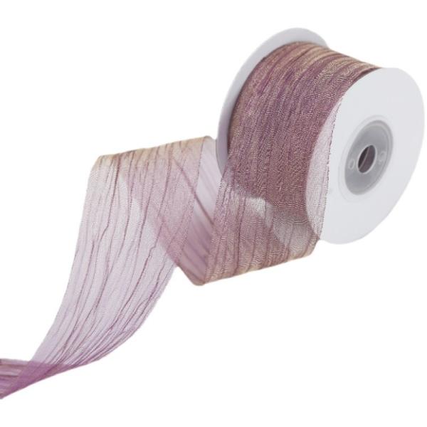 Полиэстерная лента для организмы 38 мм экологически безопасная бледно-розовая лента для организмы