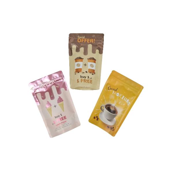 Штейновая металлическая стойка вверх по чая еды сумки сумкам Mylar алюминиевой фольги изготовленного на заказ упаковывая