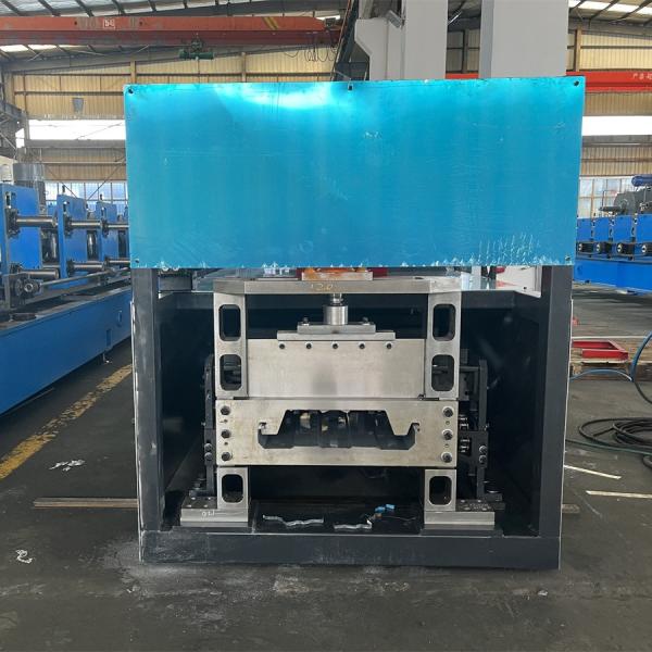 Máquina de moldagem de rolos de costura em pé com painel de telhado controlado por PLC Kr-18 SSR