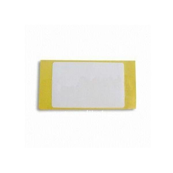 80g Coated Paper RFID Chip Sticker RFID Smart Labels 13.56Mhz Frequency