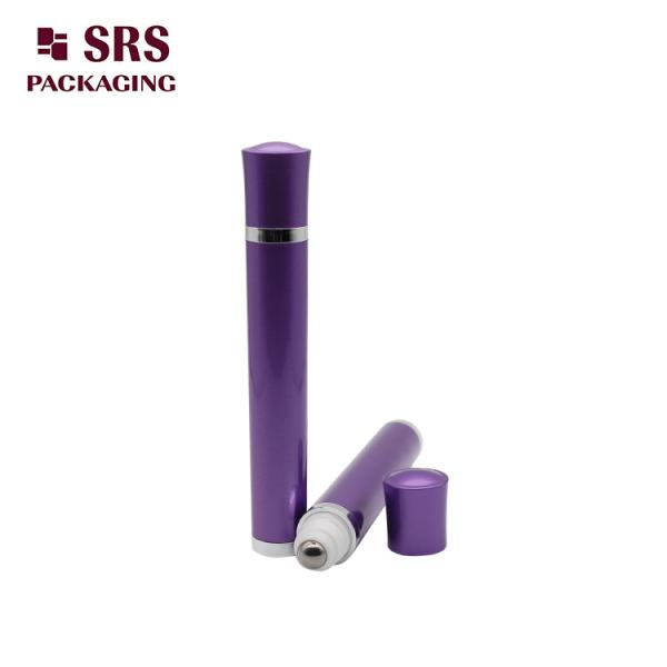 DR004-10ml Customizable Vibrating Roll On Bottle For Beauty Products With Metalized Color