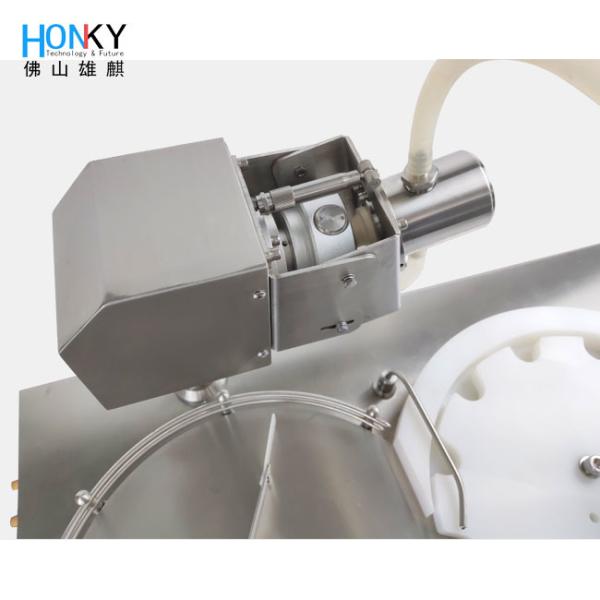 Tipo vidro Vial Filling And Capping Machine de Dekstop de 10ml com bomba cerâmica