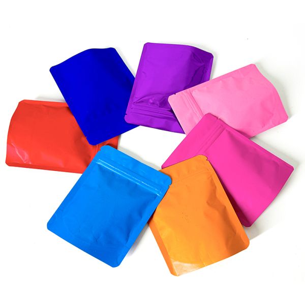 Food Industrial Snack 3.5G Flower Printed Tear Notch PE Smell Proof Bag Packaging Gravure Printed Surface Plain Model Number