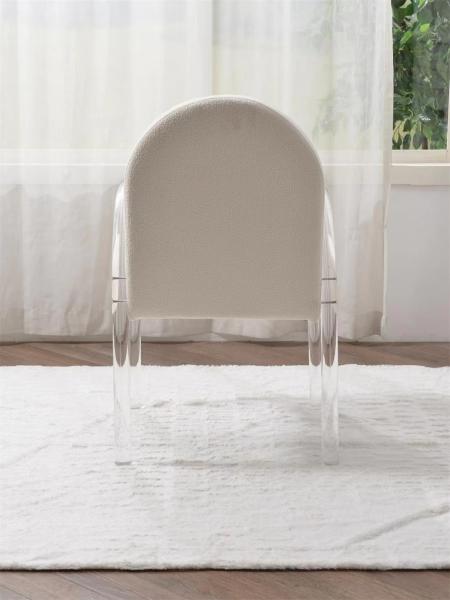 Acrylic Contemporary Dining Room Chair Light Luxury Home Decor