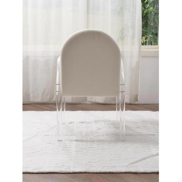 Acrylic Contemporary Dining Room Chair Light Luxury Home Decor