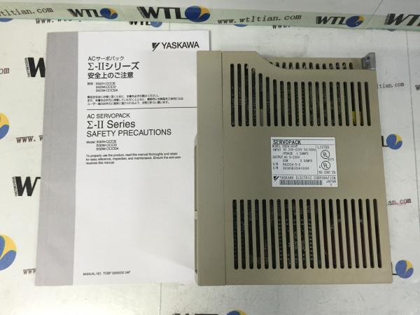 Yasakawa SGDA-A5VP Ac Servo Motor Drive 0.07 HP 200 V POWER SUPPLY FOR POSITION CONTROL