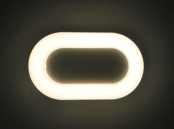 A superfície de SMD2835 11w montada conduziu os dispositivos elétricos de luz IP65 800lm exterior interno oval