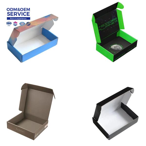 Custom Color Eco-friendly Airplane Packaging Box Folding Paper Box Printing logo Shipping Gift Corrugated Cardboard Box