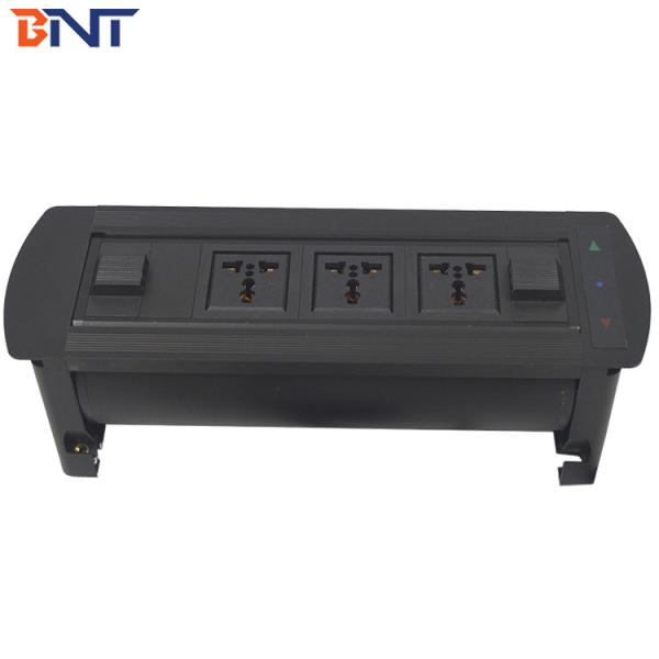 BNT General purpose multiple universal power motorized flip up table socket