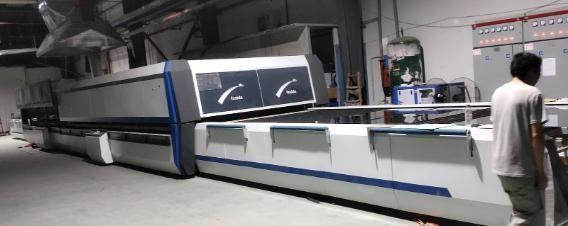 Macstg-Ab1536-3.5 Continuous Convection Flat Bending Curved Glass Tempering Furnace