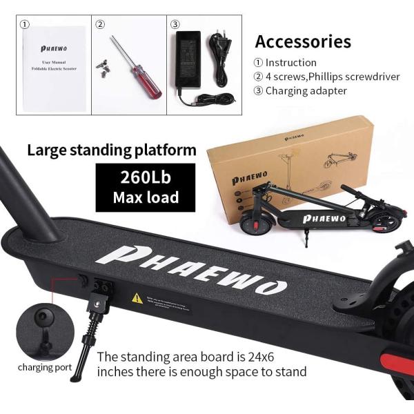 8.5 Inch Tire 350W Motor Two Wheel Electric Scooters