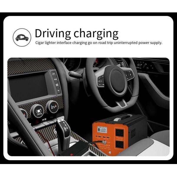 220 В портативная электростанция для кемпинга автономное управление 500 Вт быстрая зарядка батарея для хранения энергии