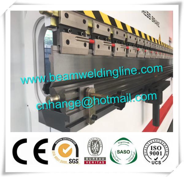 WE67K -200T /4000 CNC Hydraulic Press Brake , Sheet Press Brake Bending Machine