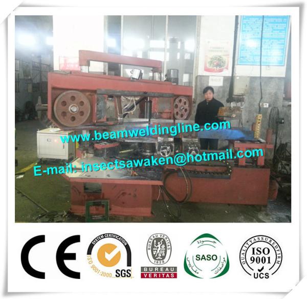 Automatic Box Beam Production Line , H Beam Angle Metal Band Saw Machine