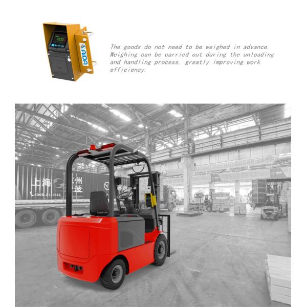 Forklift Mounted Intelligent Weighing System Easy Installation