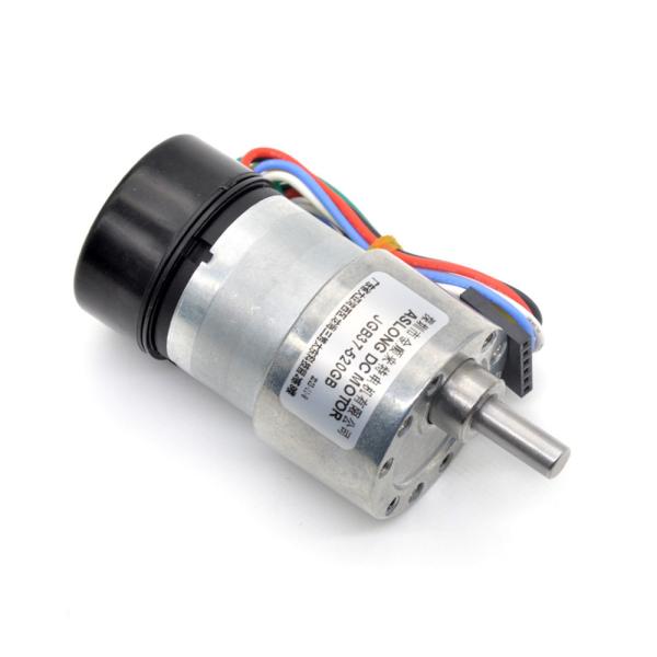 37mm Geared Dc Motor 12v Encoder Dc Motor JGB37-520GB Gear Reduction Dc Motor