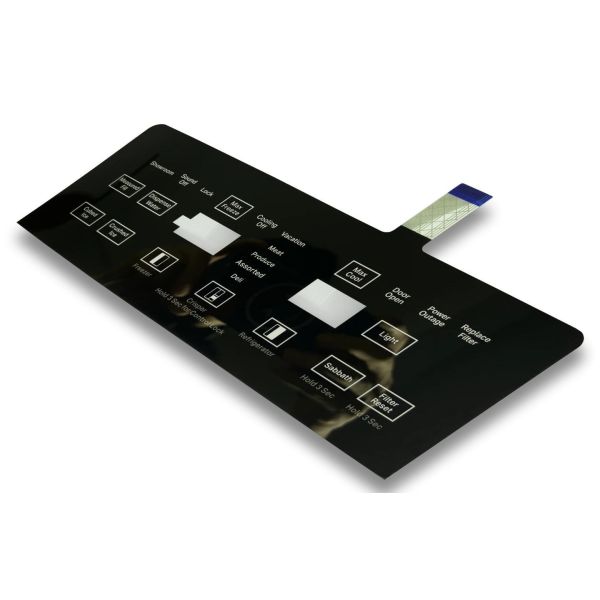Waterproof Capacitive Membrane Keypad with Custom Overlay for Smart Water Purifiers