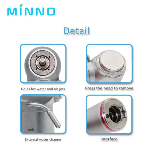 200000rpm Fiber Optic Dental Handpiece 1:5 External Water Push Button Chuck