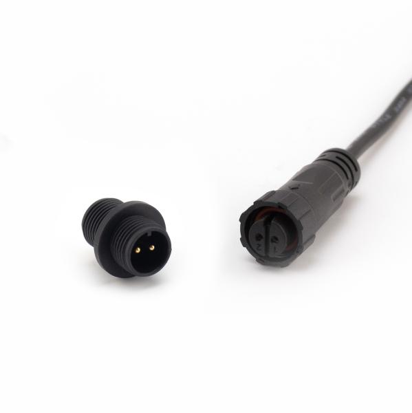 Screw Type Waterproof Plug Connector M12 IP65 Male Female Gender