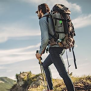 Ultralight Camping Tent, Ultralight Single Person Bivy Tent for Camp Waterproof 1 Man Tent Camping Hiking Backpack