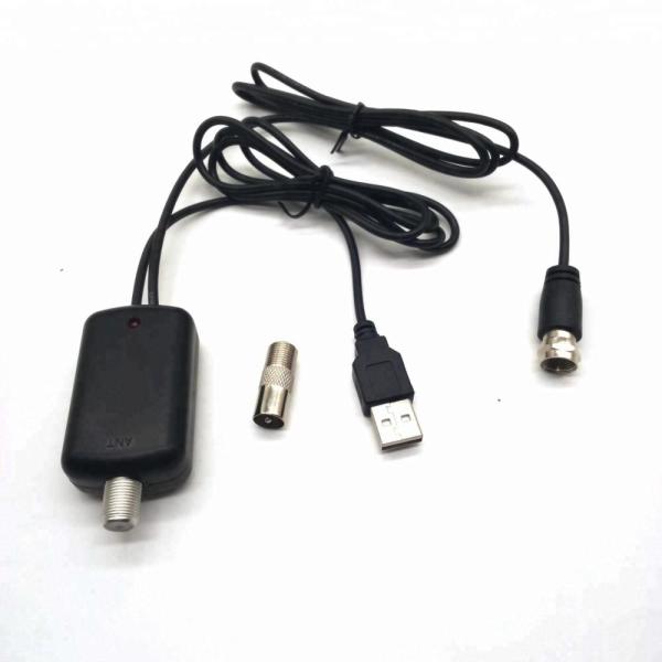 HDTV Antenna Digital Antenna Amplificada Indoor 60-80 Miles Range Antenna de TV plana
