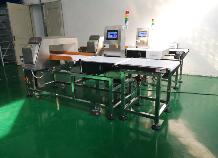Металлоискатели тоннеля PLC IP65 для обнаружения производства продуктов питания в упаковке
