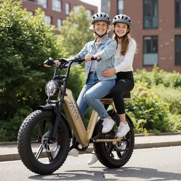 TST R7 Steel Frame Electric Bike for Teen&Adult 1500W Brushless Rear Hub Motor MTB Long Range Fat Tire Ebike Electric Dirt Bike