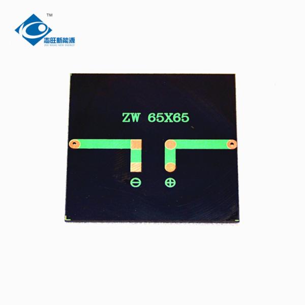 0.65W Mini Transparent Solar Panel ZW-6565R Outdoor Portable Solar Panels Charger 5V Epoxy Resin Solar Panel