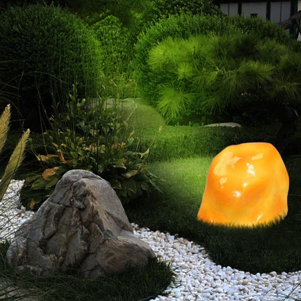 LED Stone Spot Light Outdoor Lawn Decorative Light Bright Landscape Resin Stone Lamp Garden Light