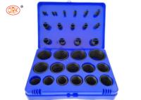 Fabricante azul do jogo do anel-O dos tamanhos de Ring Box Silicone 30 do selo de 404pcs O