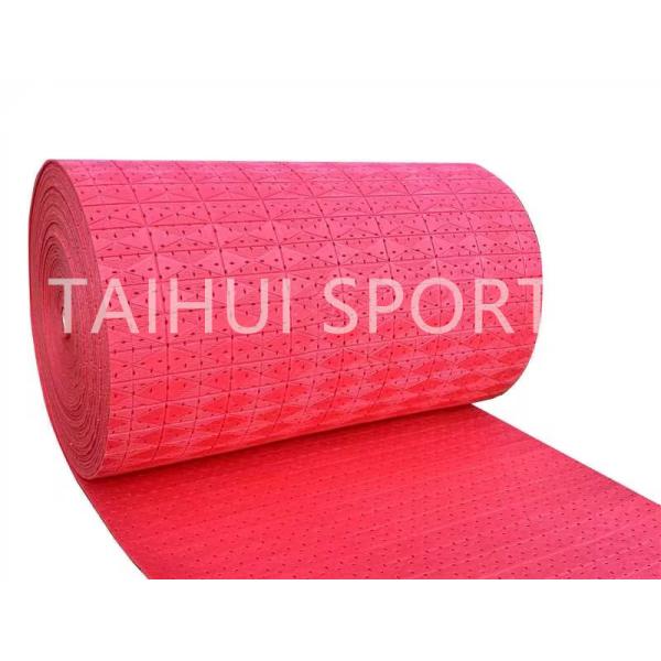 FIFA Certified Shock Pad Underlay with Customizable Thickness and Diamond Hole Design for Artificial Grass