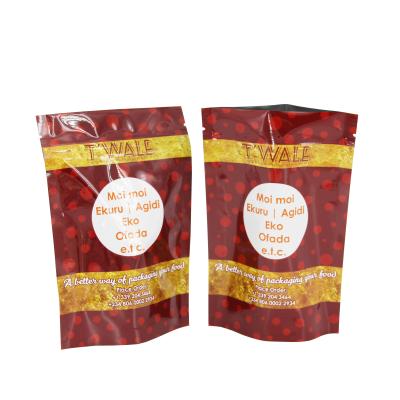 Heat Seal Retort Pouch Packaging High Barrier With Tear Notch