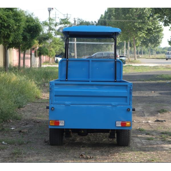 Синий цвет 2-местный грузовик для гольфовых корзинок Депо двигатель переменного тока 3,5 кВт Минимальный поворот 5600 мм