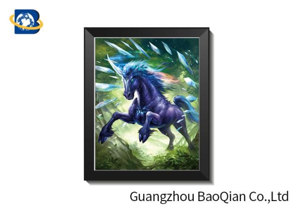CMYK Color Plastic PP 3D Lenticular Pictures Introduction Movie Poster