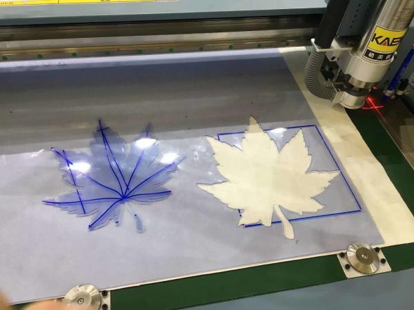 800W/1500W Metal Fiber Laser Cutting Machine for PVC Materials 1900*1450*1100mm Size