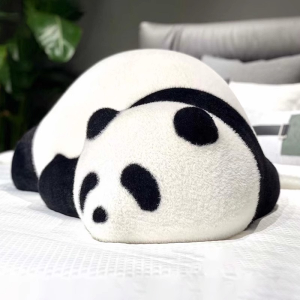 Single Seat Children's Lounge Sofa Giant Panda Shaped Recliner Chair Comfortable Modern Accent Furniture for Home Kids