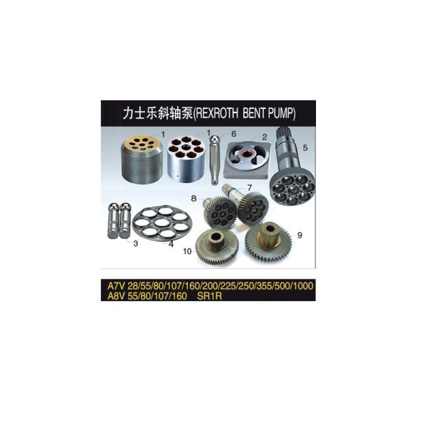 Rexroth A7V Hydraulic Pump Parts with Performance Guarantee Reliability and Half Year Warranty