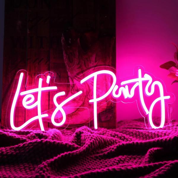 Custom Led Neon Acrylic Sign Flex Outdoor Room Birthday Wedding Party