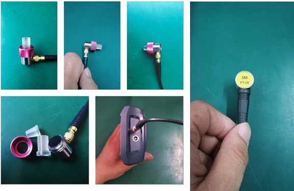 High Precision Test Coating and Substrate Thickness at the Same Time Ultrasonic Thickness Gauge