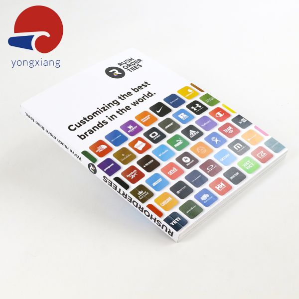 Scalable Catalog Magazine Printing 80gsm - 300gsm Fashion Lookbook Printing