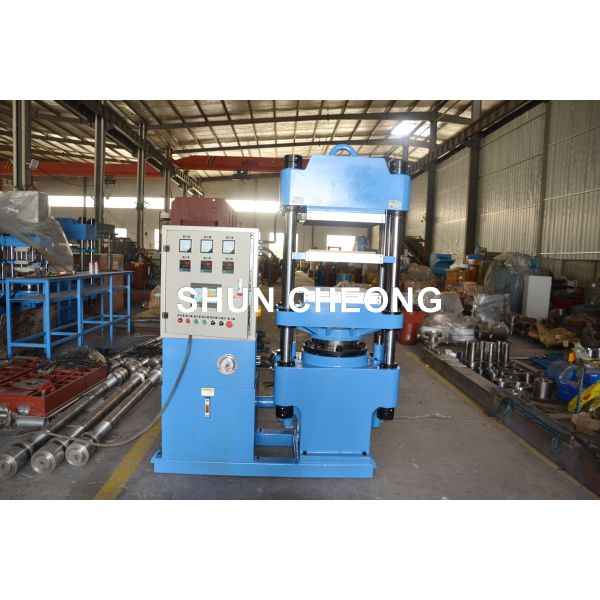 Automatic Rubber Vulcanizing Press Machine with Four-column Rigid Structure PLC/PC Controller and Dual-link Oil Pump