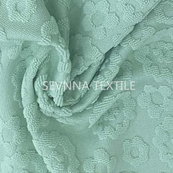 Устойчивый повторно использованный материальный купальный костюм заплыва Dyeable Терри ткани