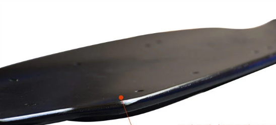 7 PLY Portable Electric Skateboard , 970MM Long Motor Urban E Skateboard